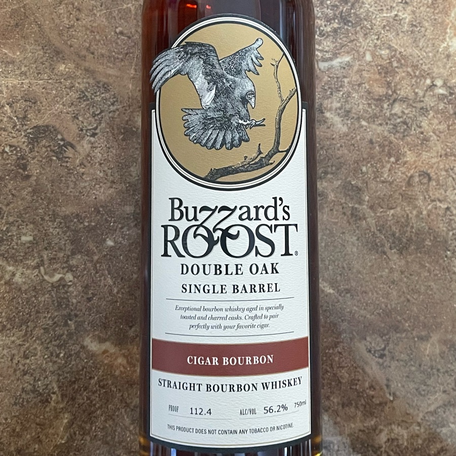 Buzzard's Roost Double Oak Single Barrel Cigar Bourbon (2025 Release)
