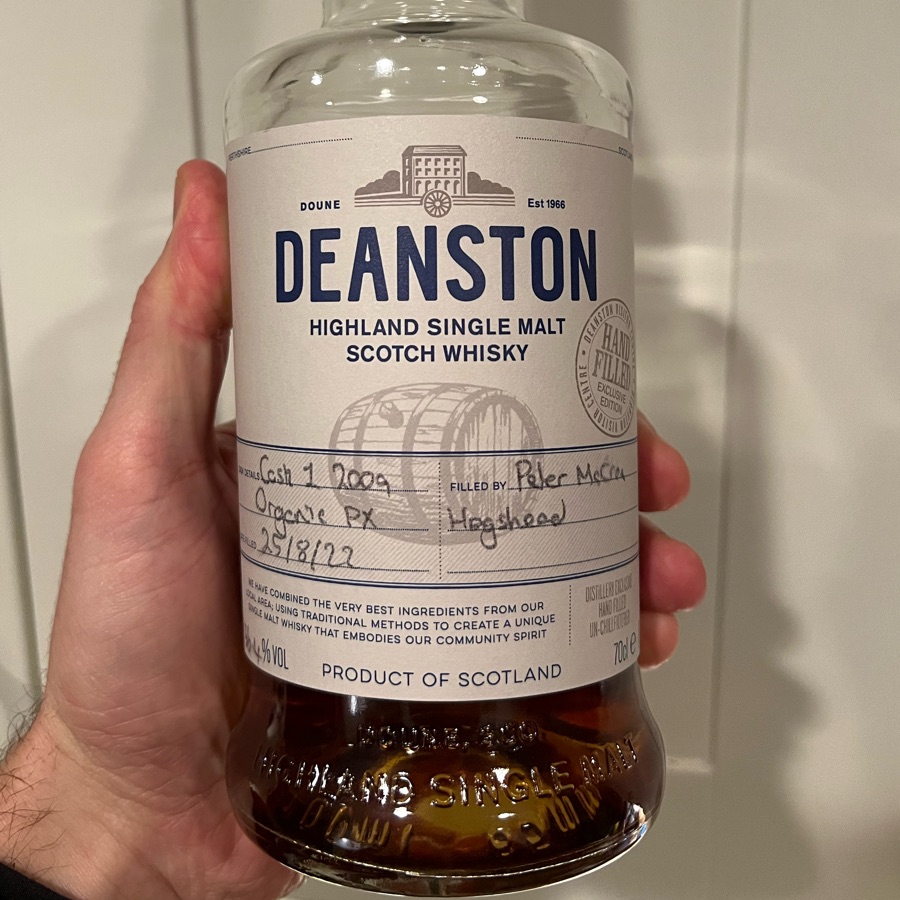 Deanston 13 PX Cask Hand Fill