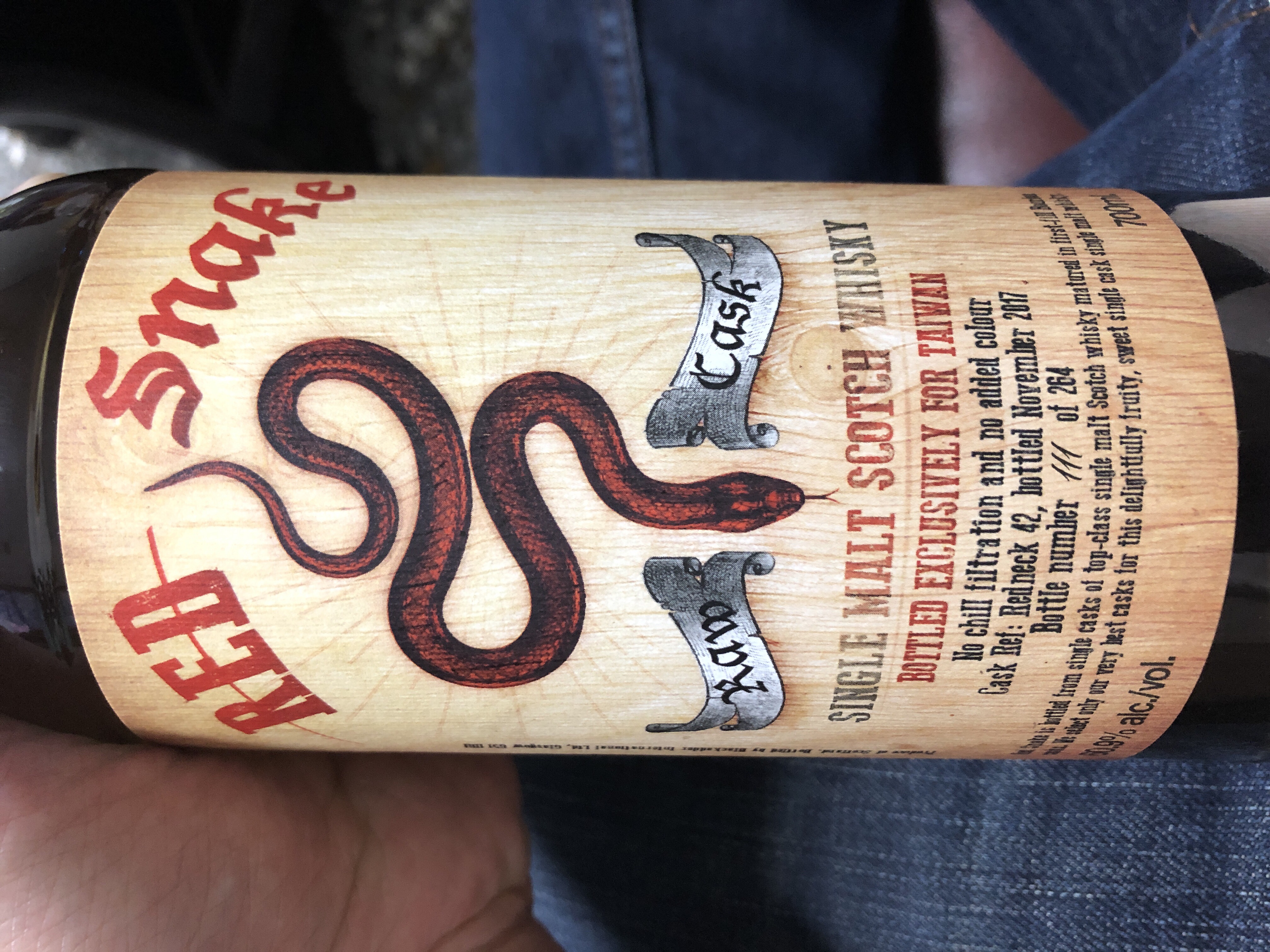 Red snake