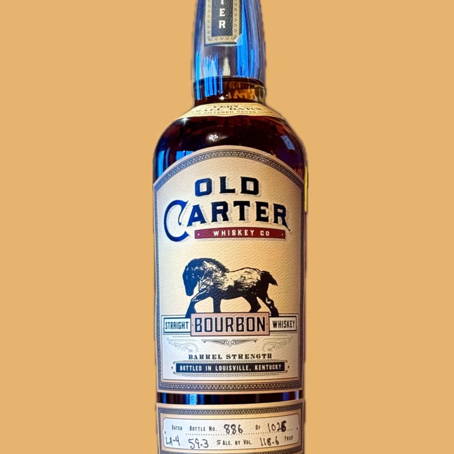 Old Carter small Batch bourbon- La -4