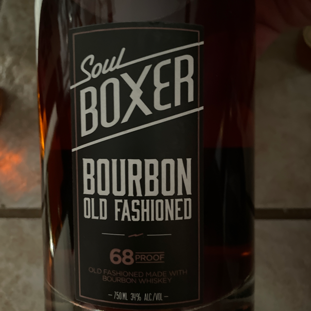 Soul boxer bourbon old fashioned