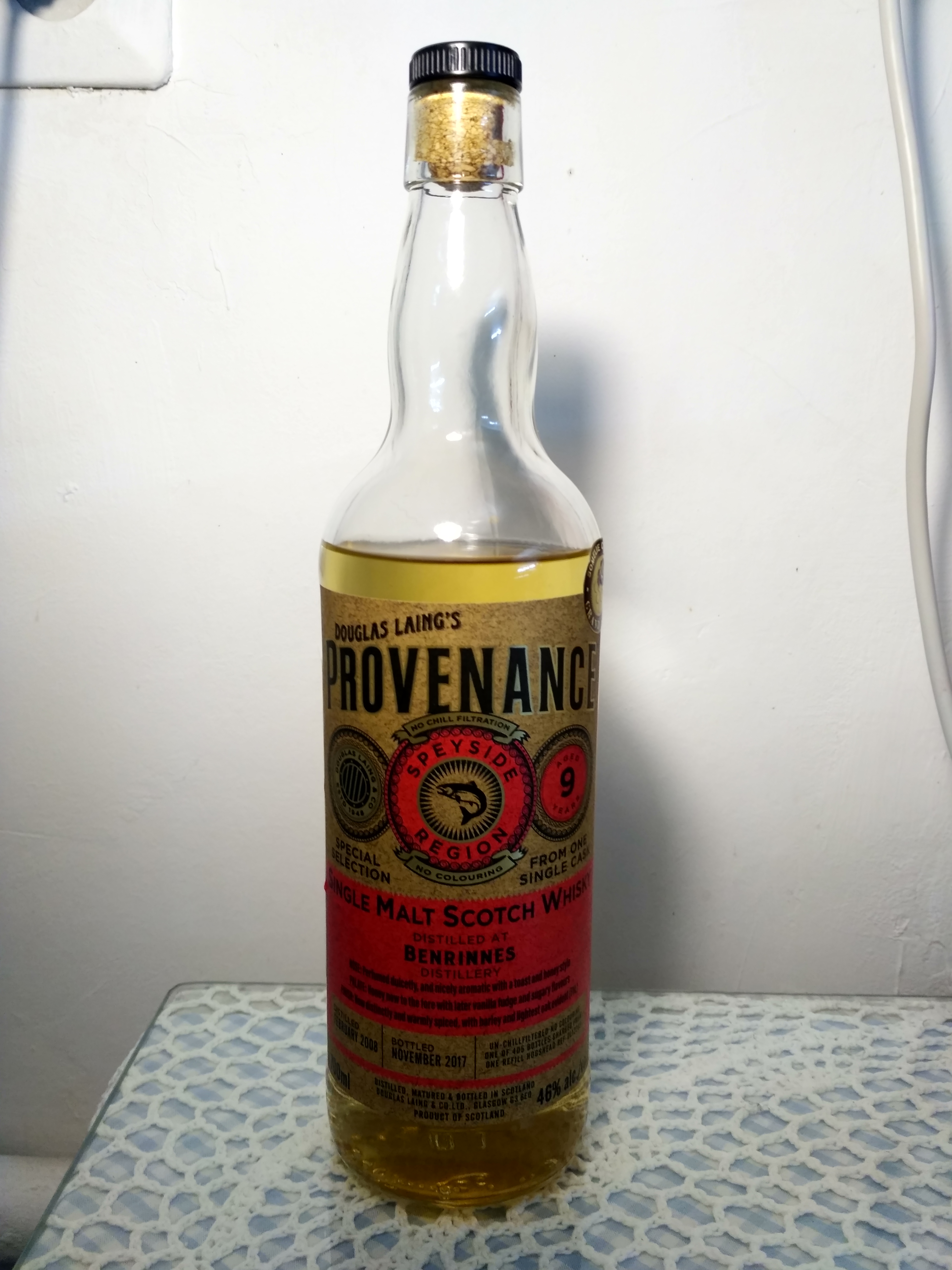 Provenance Benrinnes