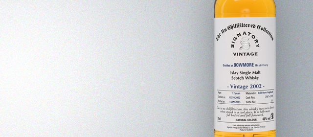 Bowmore 2002 12 Year Un-Chillfiltered Collection (Signatory)