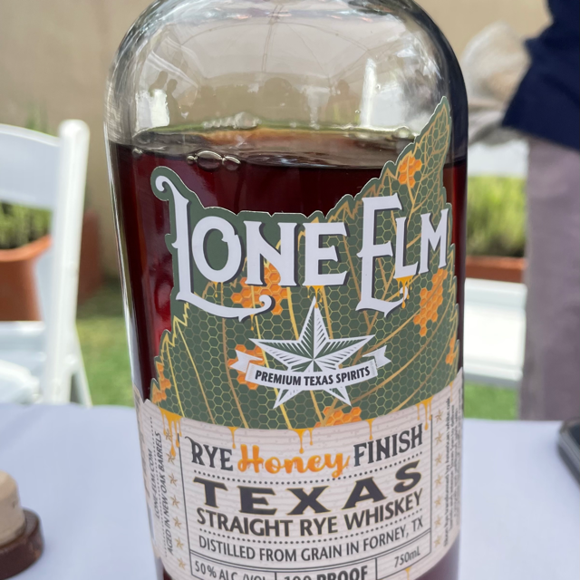 Lone Elm Rye Honey Finish