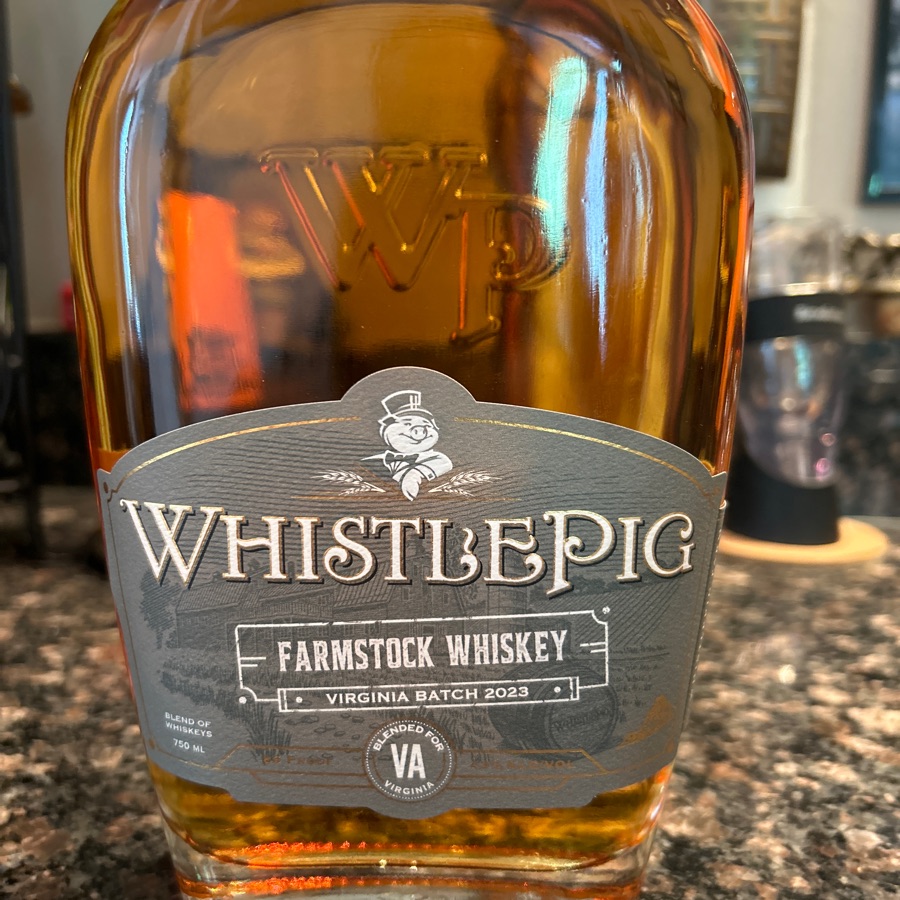 whistlepig Farmstock Whiskey (Virginia Batch 2023)
