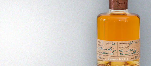 Dillon's Canadian Rye Whisky Batch 1
