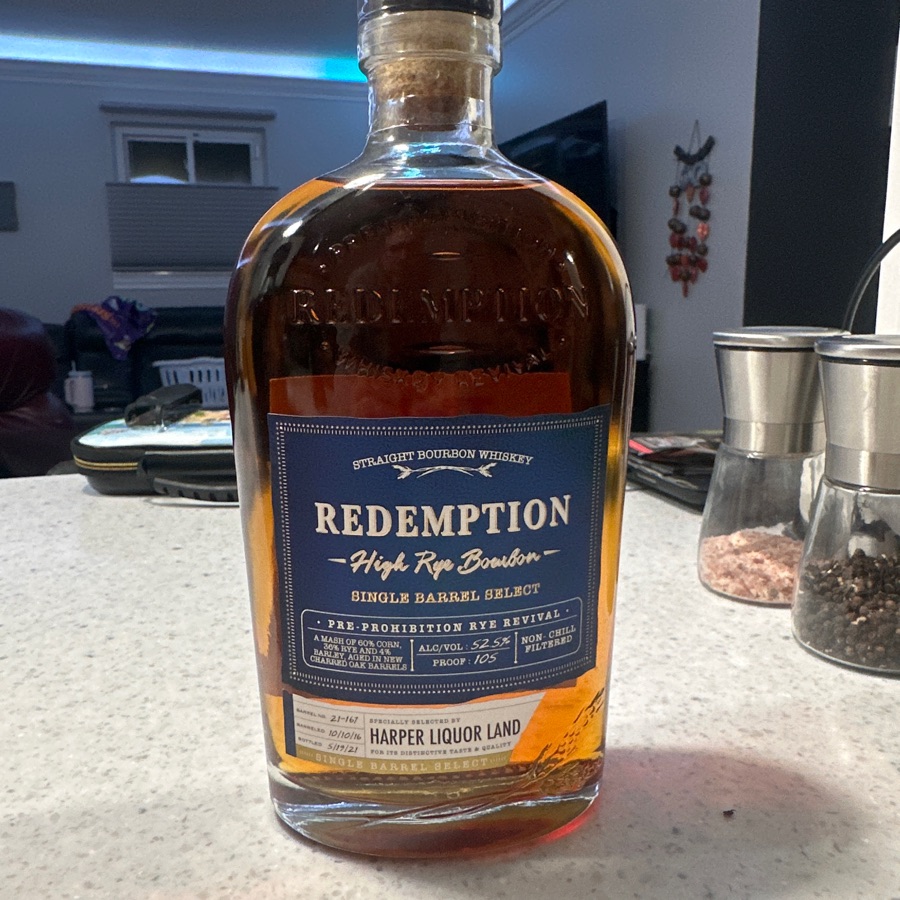 Redemption High Rye Harper Liquor Land 21-167