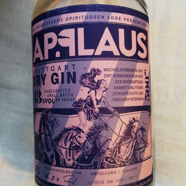 Applaus Stuttgart Dry Gin