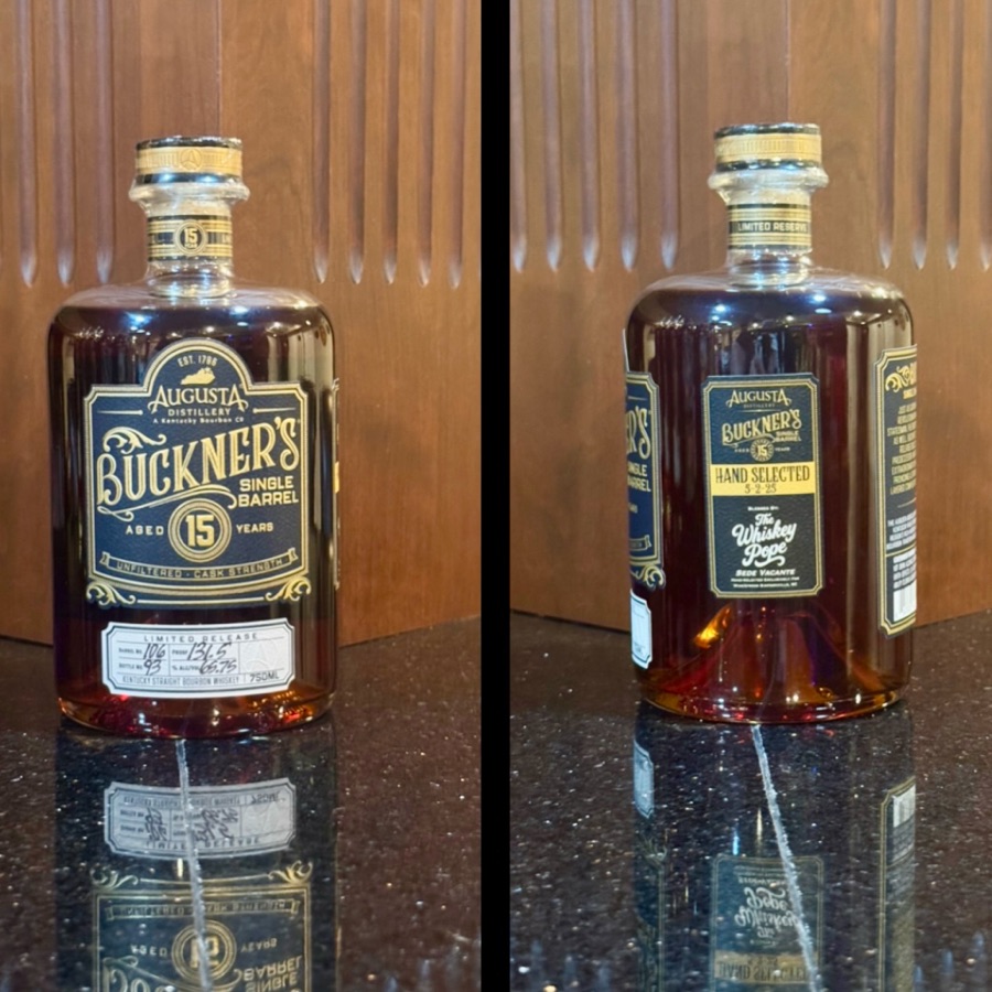 Buckner's 15 Year Single Barrel No. 106 (The Whiskey Pope - Sede Vacante)