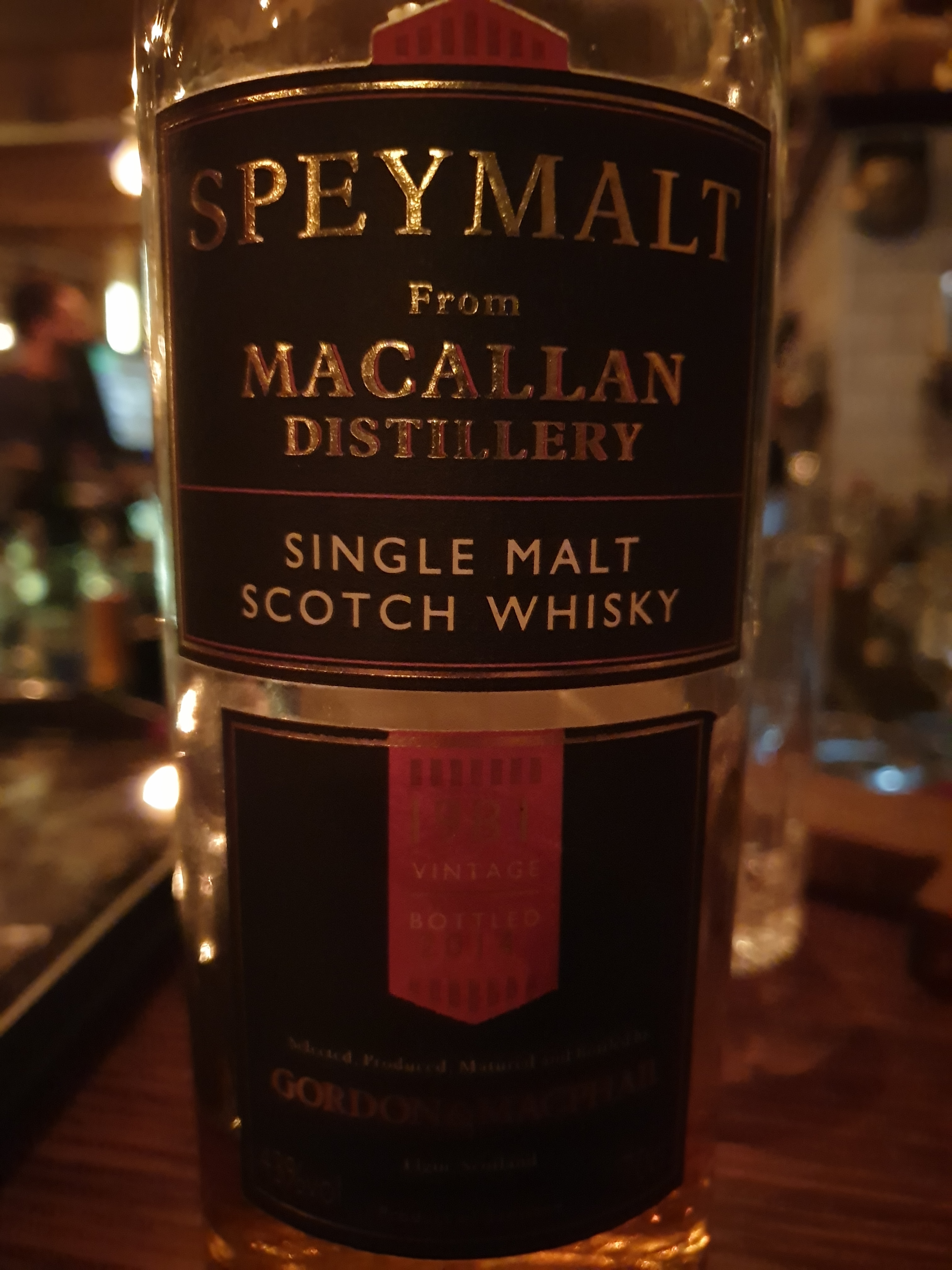 Macallan Speymalt 1981