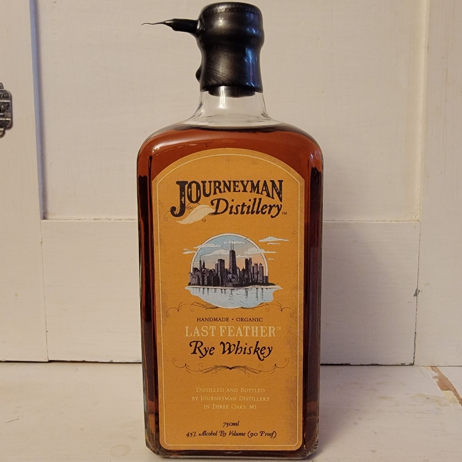 Journeyman Distillery Last Feather Rye Whiskey
