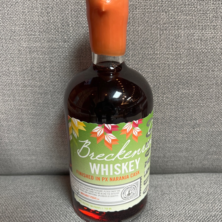 Breckenridge Whiskey Art Series 3 finished in PX naranja cask
