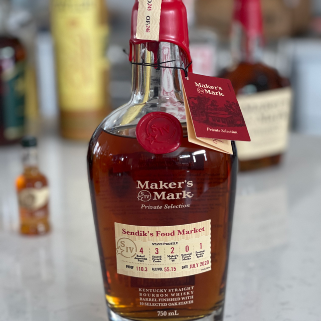 MAKERS MARK PRIVATE SELECTION - SENDIK'S FOOD MARKET