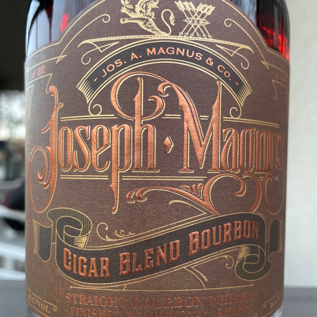 Joseph Magnus Cigar Blend Bourbon batch 64