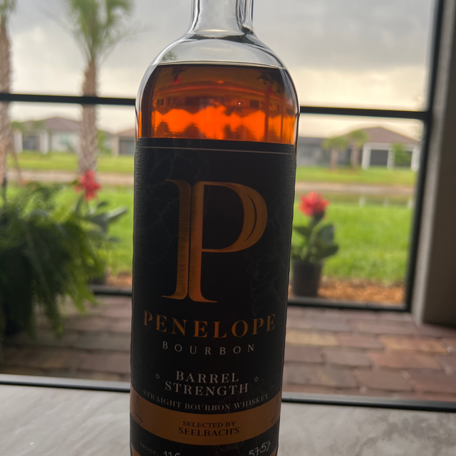 Penelope Private Select Toasted Barrel Strength Bourbon (Seelbach's)