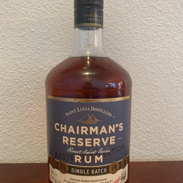 Saint Lucia Distillers Chairman's Reserve Single Batch Rum