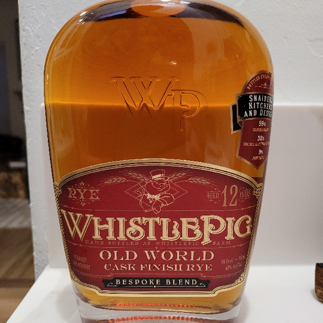 Whistlepig 12 Year Bespoke 59% Madeira 32% Sauternes 9% Port
