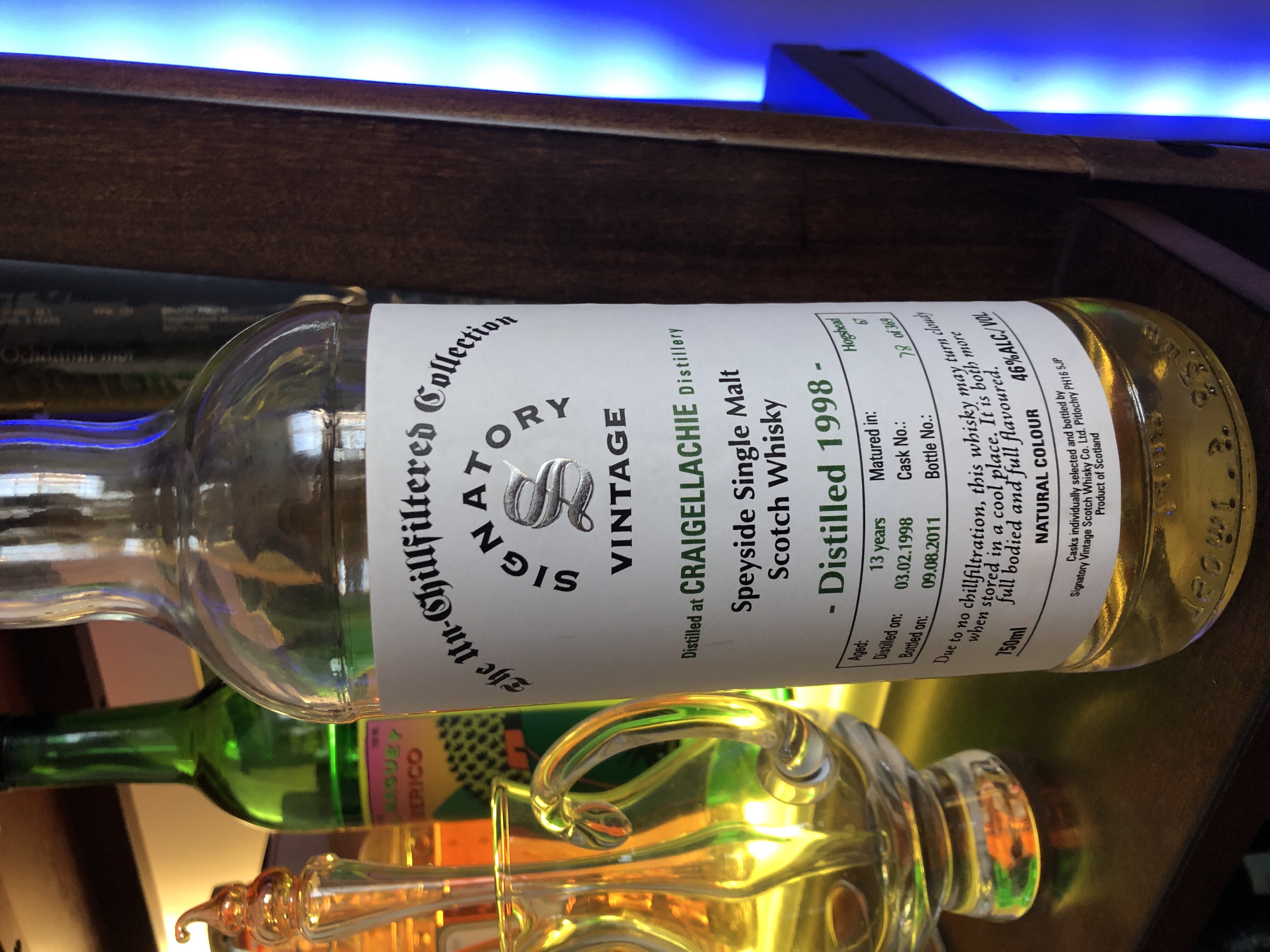 Craigellachie 1998 13 Year Un-Chillfiltered Collection (Signatory)