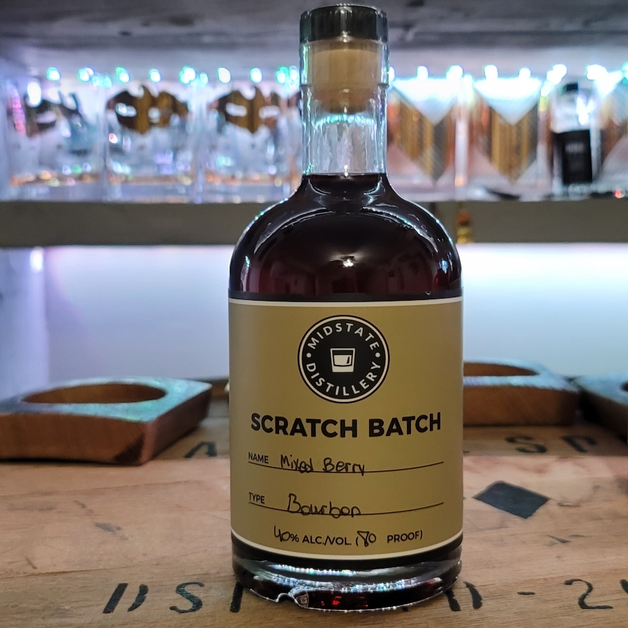 Midstate Distillery Scratch Batch Mixed Berry Bourbon