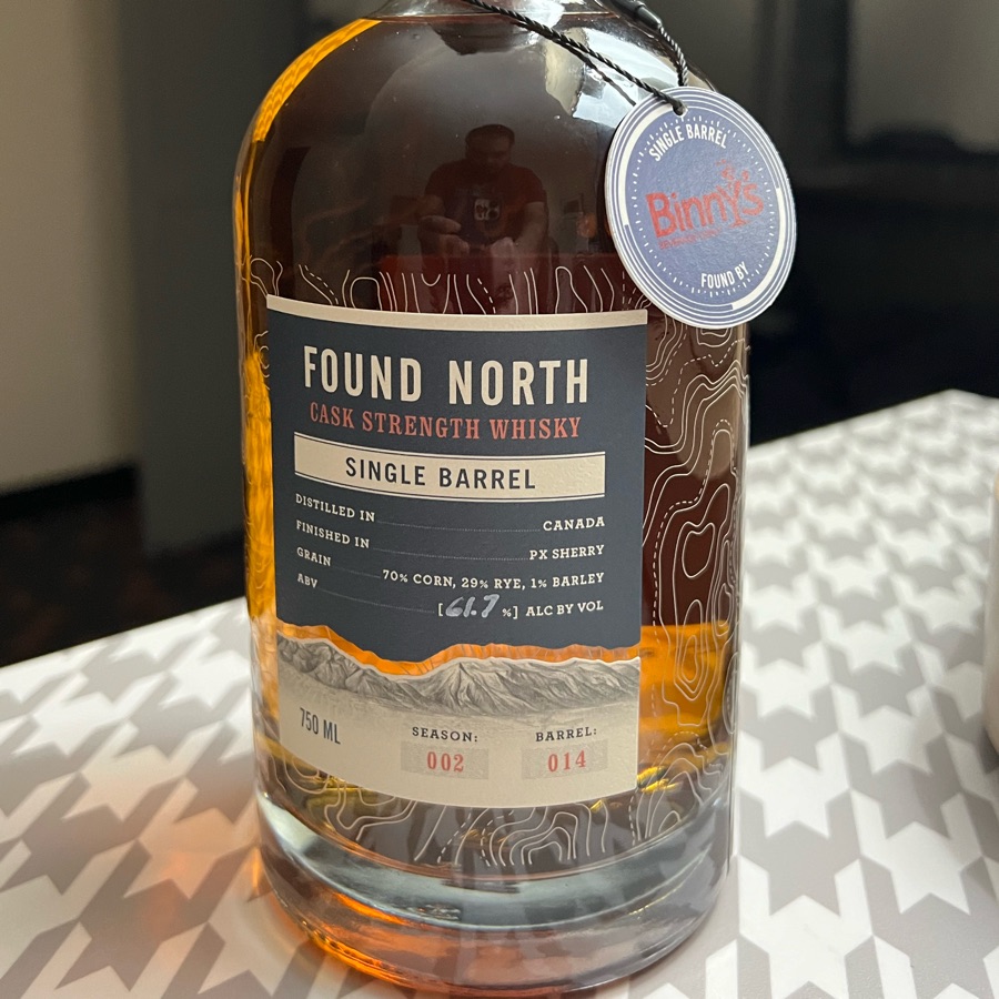 Found North Cask Strength Single Barrel - Season 002 / Barrel 014