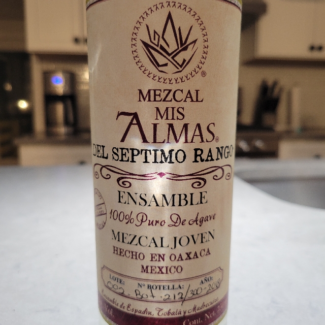 Mezcal mis Almas Del Septimo Rango