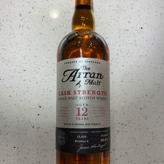 Arran Cask Strength 12 Year Batch 2