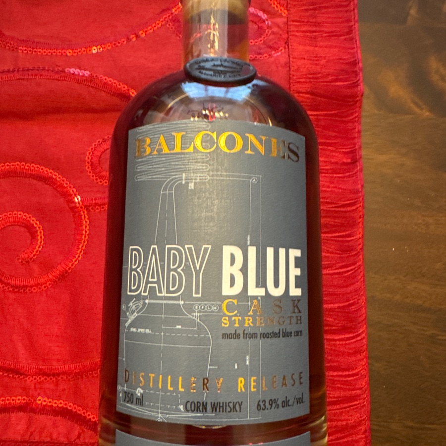 Balcomes Baby Blue Cask Strengrh Commemorative Bottling 10/14/16 443 of 472
