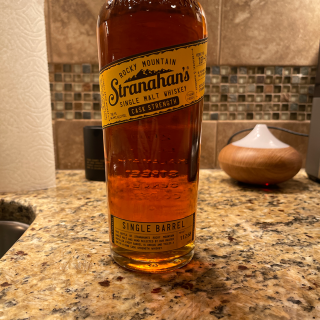 Stanahan's Single Malt Single Barrel Cask Strength Whiskey Liquor Cabinet Pick