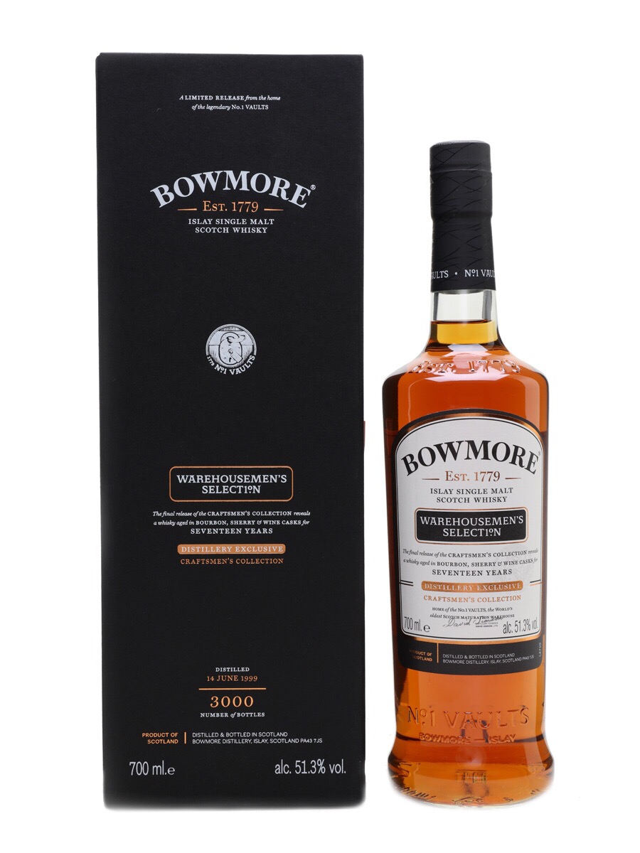 Bowmore Warehousemen's Selection 2017
