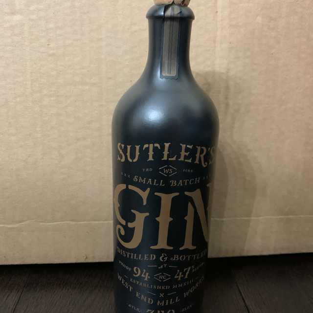 Suttler's Small Batch Gin