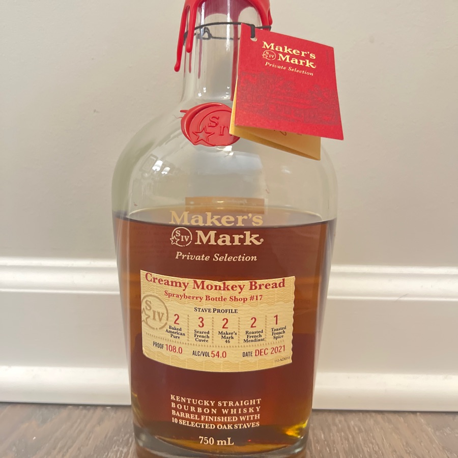 Maker's Mark Creamy Monkey Bread Bourbon