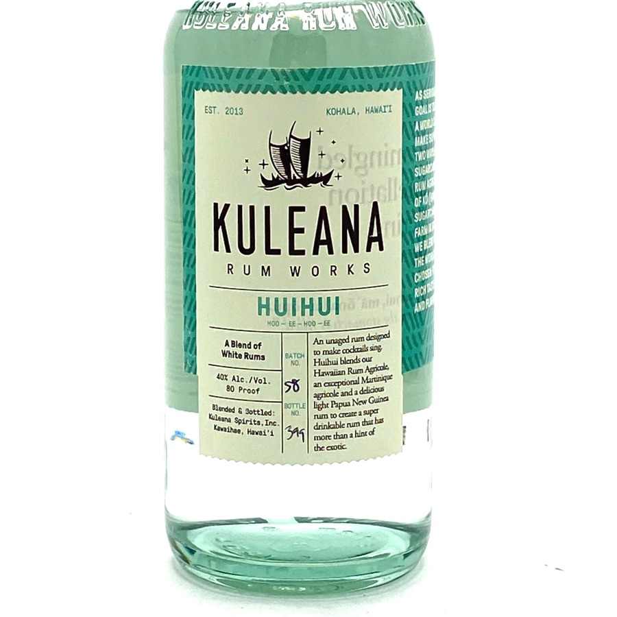 Kuleana Rum Works Huihui - A Blend of White Rums