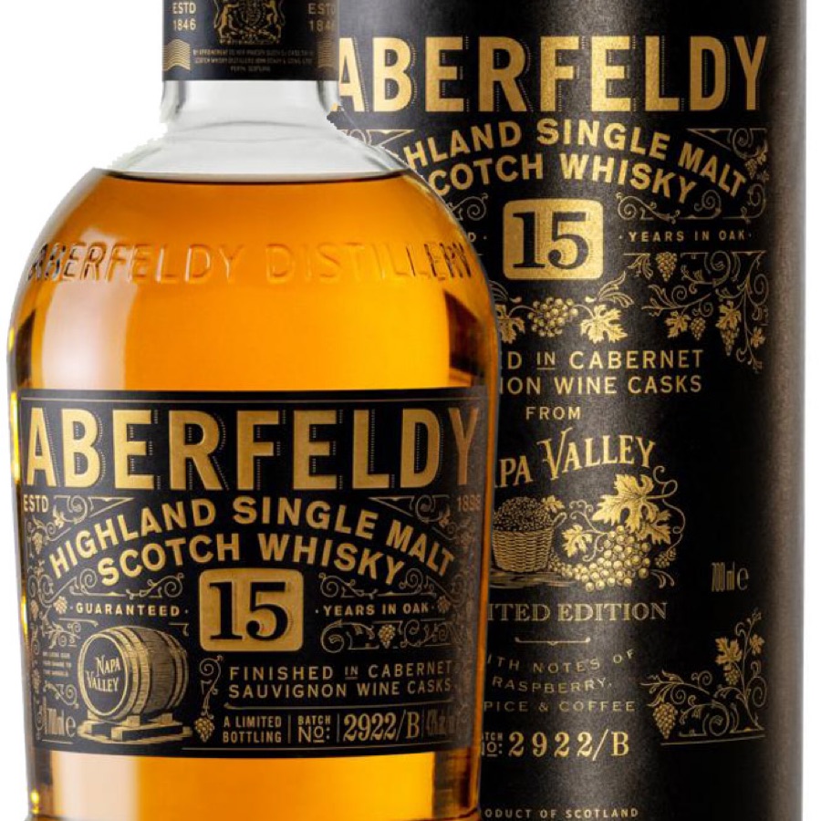 Aberfeldy 15 years Bolgheri red wine cask