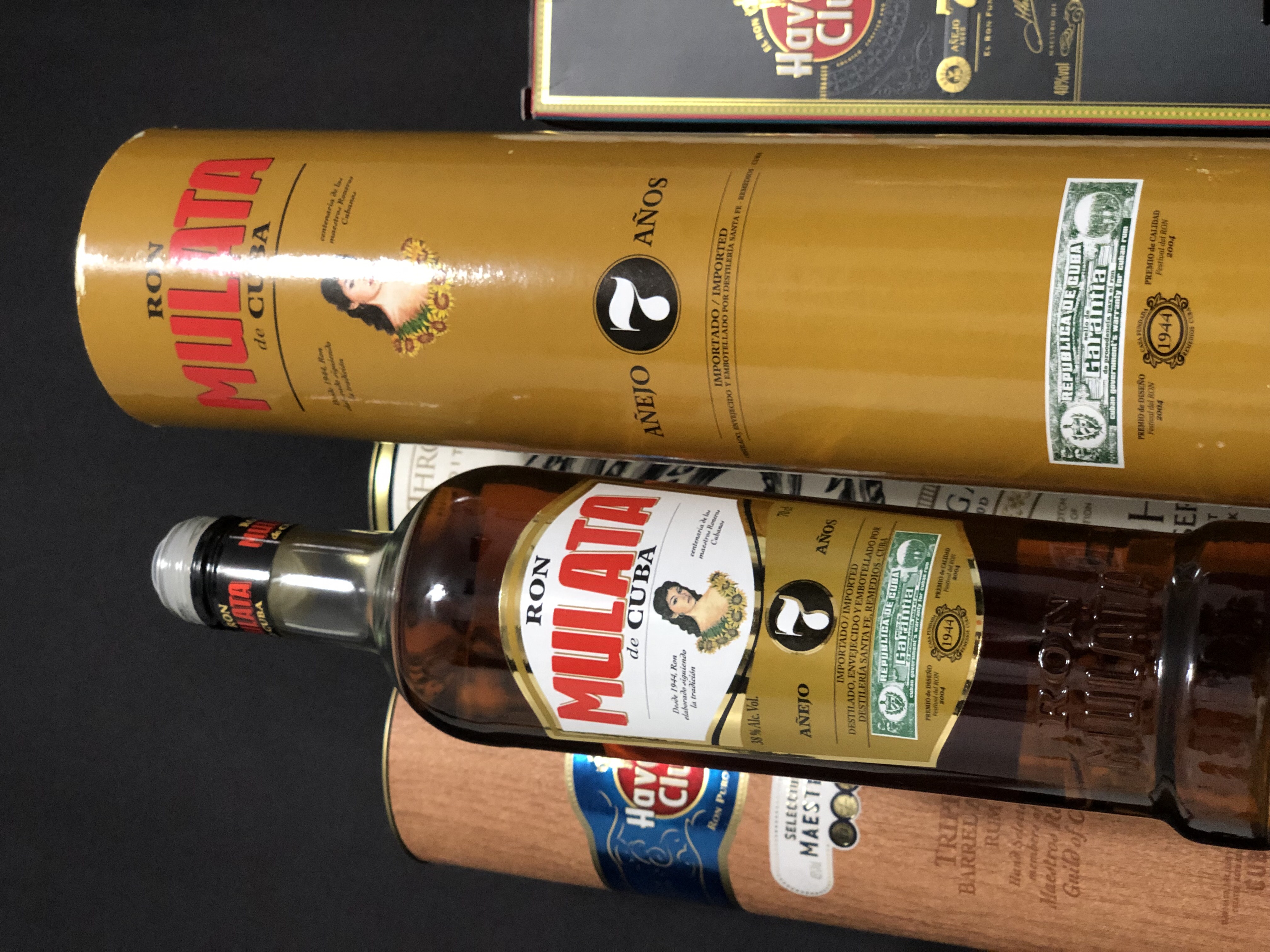 Ron Mulata de Cuba Añejo 7 Años