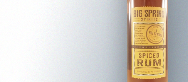 Big Spring Spirits Spiced Rum