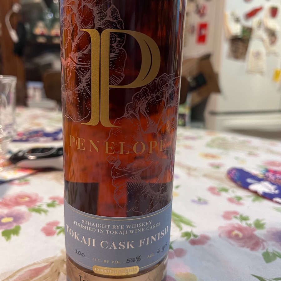 Penelope Rye Tokaji Cask Finish (Total Wine & More)