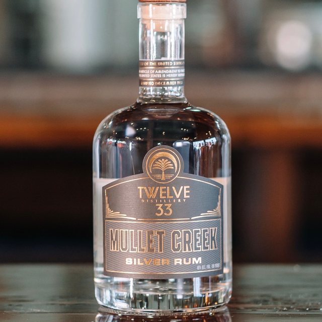 Twelve 33 Mullet Creek Silver Rum
