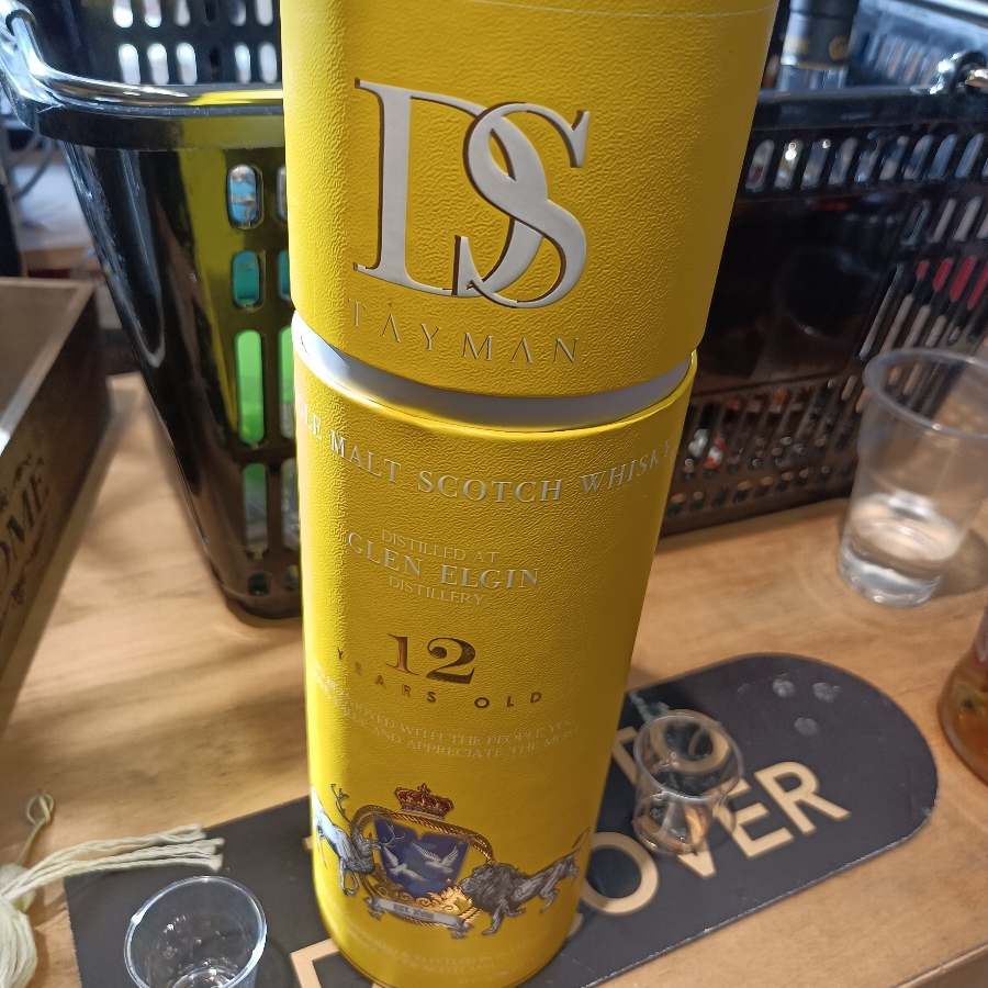DS Tayman - 12 years - Glen Elgin - Tulip Edition (Yellow)