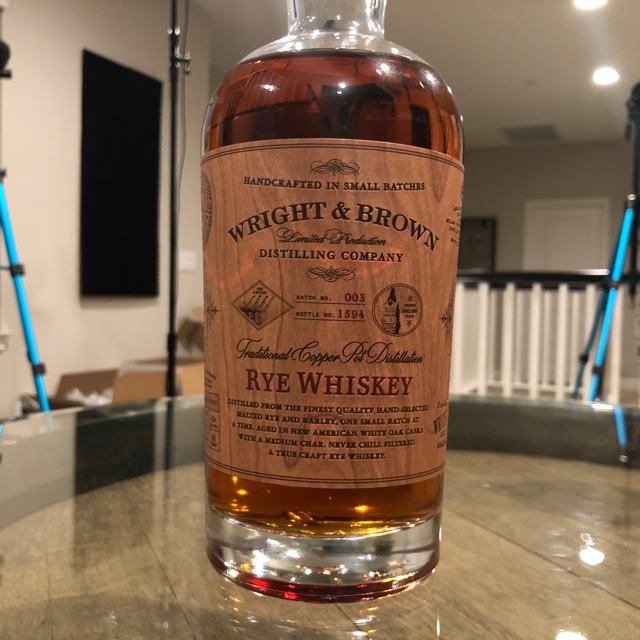 Wright & Brown Rye Whiskey