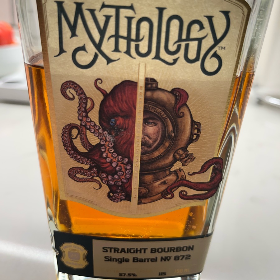 Mythology Straight Bourbon Single Barrel No. 872