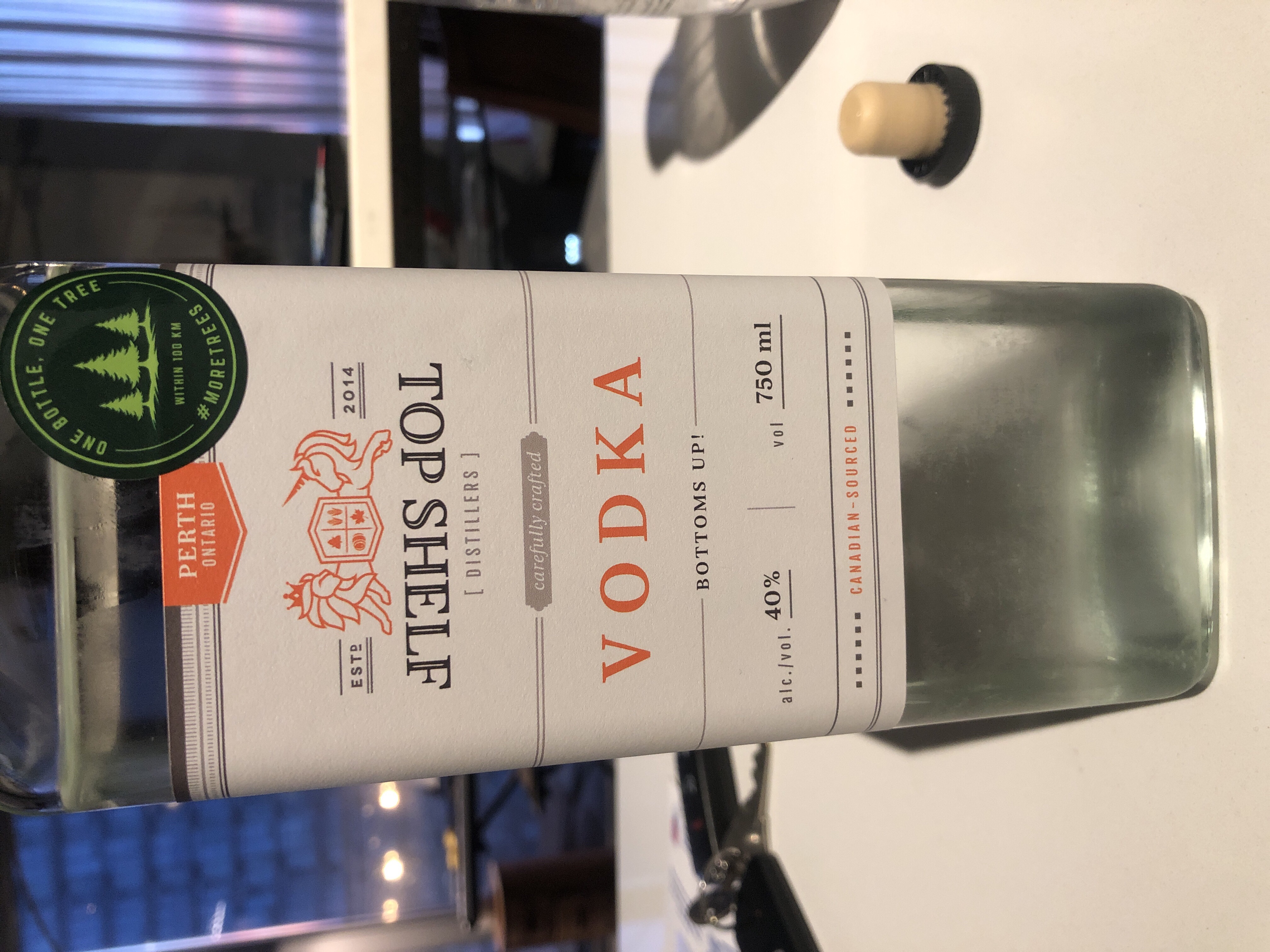 Top Shelf Canadian Vodka