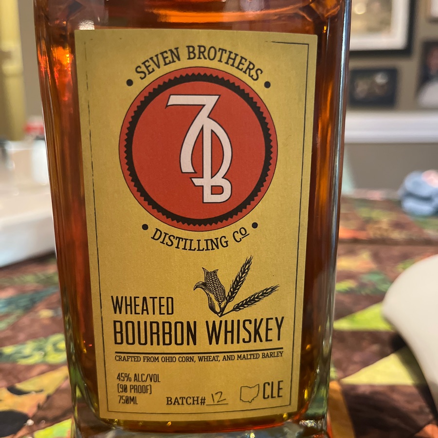seven brothers wheated bourbon whiskey