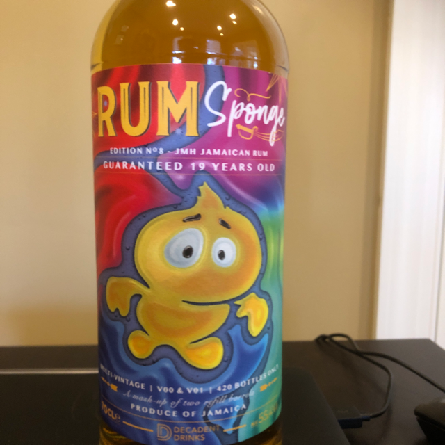 Rum Sponge Jamaica 19 yr
