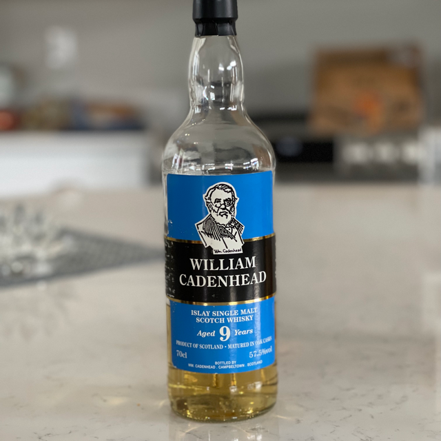 WILLIAM CADENHEAD - ISLAY SINGLE MALT SCOTCH - 9YR