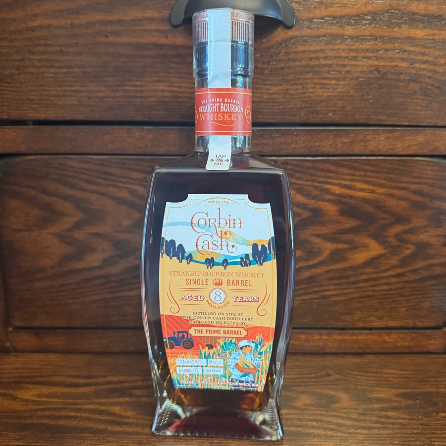 Corbin Cash "Prime Barrel" 8-Year Bourbon Single Barrel