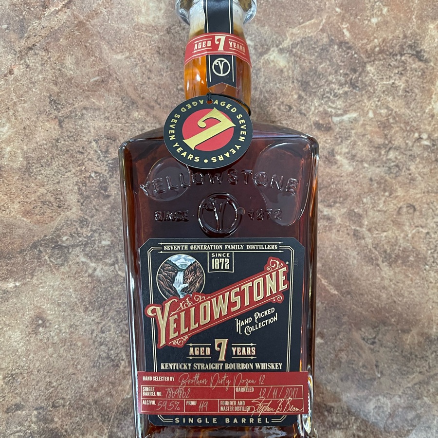 Yellowstone Kentucky Straight Bourbon Whiskey - 7 Year - Selected By Brothers Dirtt Dozen 12