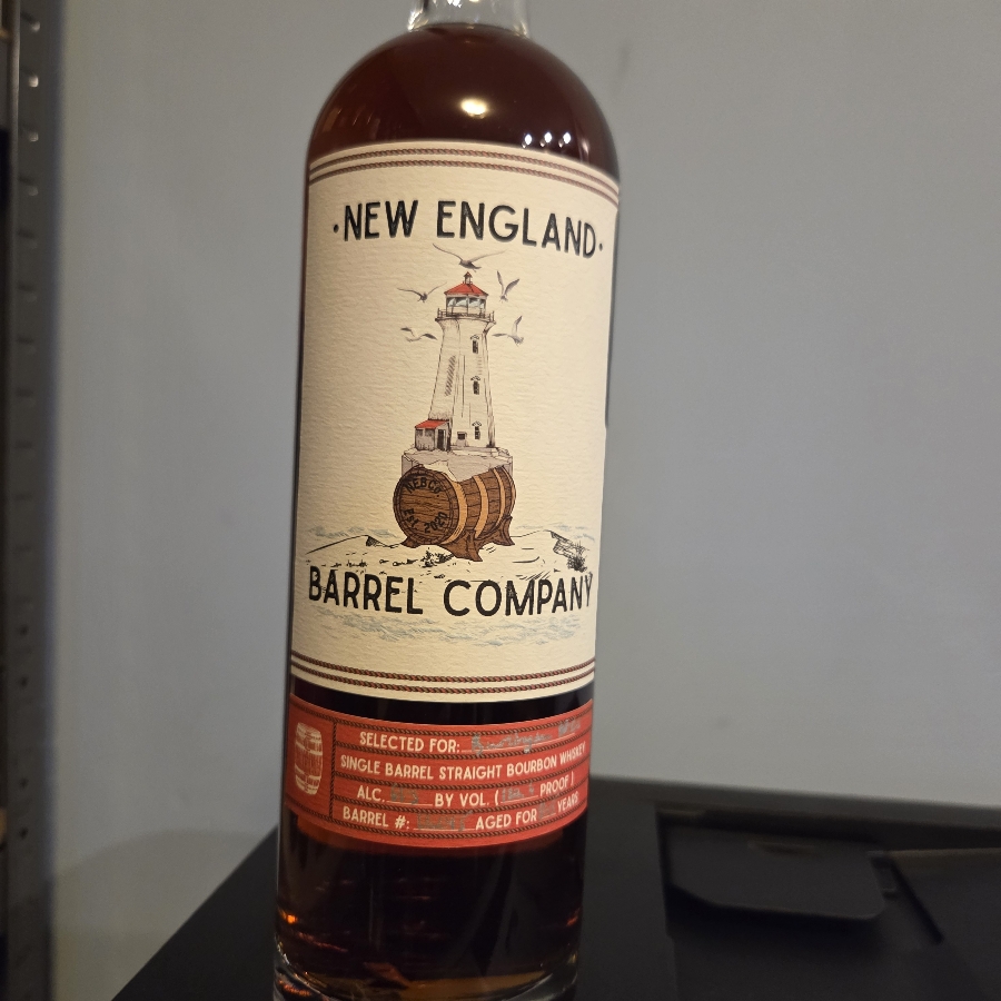 New England Barrel Company Single Barrel Straight Bourbon Whiskey
