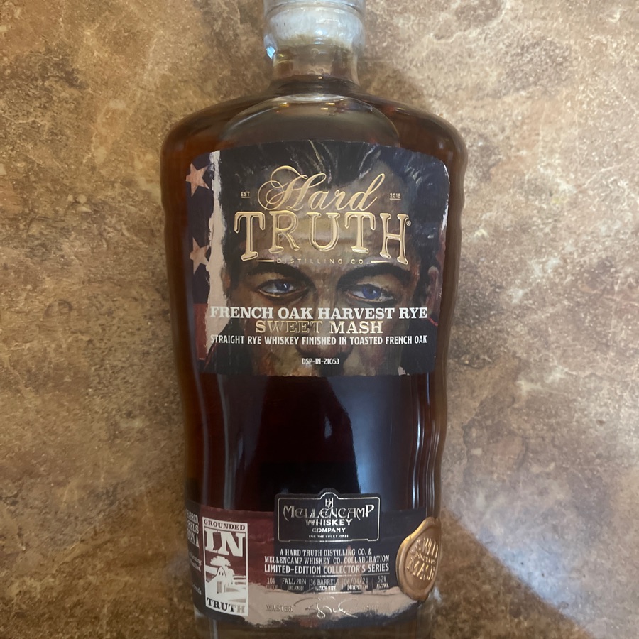Hard Truth x Mellencamp French Oak Harvest Rye Sweet Mash