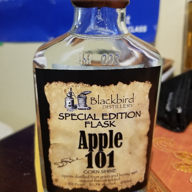 Blackbird Distillery Apple 101 Cornshine