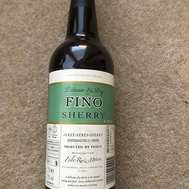 Tesco Fino Sherry